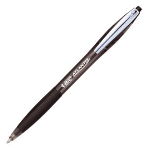 BIC ATLANTIS SOFT STYLO BILLE NOIR