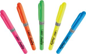 BIC HIGHLIGHTER SURLIGNEURS ETUI DE 5 - Image 2