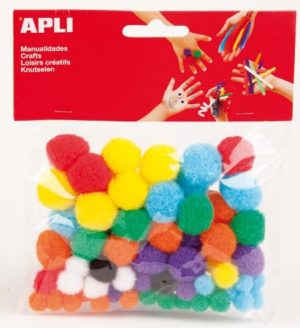 POMPONS 25 MM