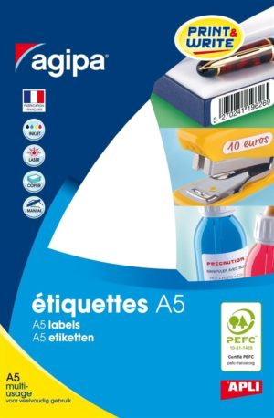 ETIQUETTES A5 FORMAT 64X133