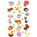 STICKERS COOKY ANIMAUX DE LA MER