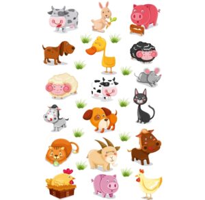 STICKERS COOKY ANIMAUX DE LA MER