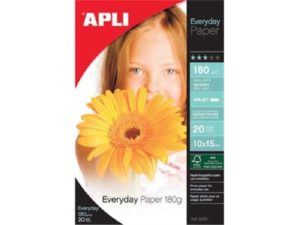 PAPIER PHOTO BRILLANT A4 180G