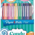 FEUTRES PAPERMATE FLAIR COULEURS VIVES POCHETTE DE 16