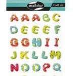 STICKERS COOKY ALPHABET MAILDOR