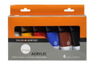 DALER ACRYLIC 24 TUBES