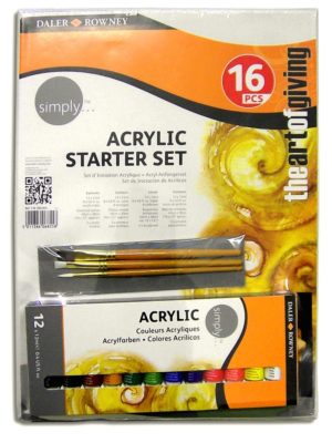 DALER ACRYLIC 6 TUBES 75ML