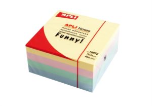 CUBE NOTES ADHESIVES TONS PASTELS