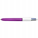 STYLO 4 COULEURS BIC SHINE VIOLET