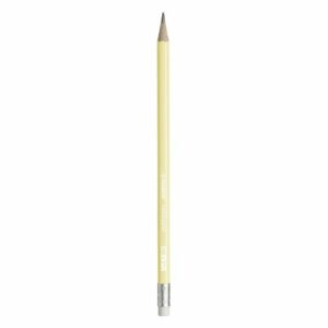 STABILO CRAYON PAPIER BOUT GOMME PASTEL JAUNE