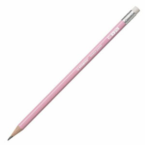 STABILO CRAYON PAPIER BOUT GOMME PASTEL ROSE