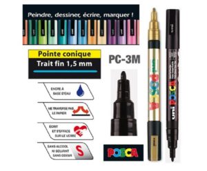 MARQUEUR POSCA MOYEN PC3M