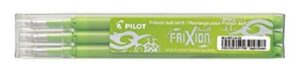 PILOT FRIXION 07 ROLLER RECHARGE ROUGE SET DE 3