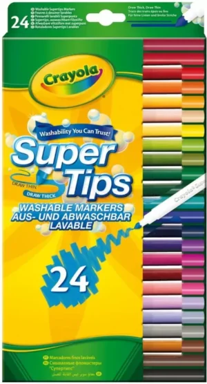 CRAYOLA FEUTRES SUPER TIPS