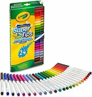 CRAYOLA FEUTRES SUPER TIPS – Image 2