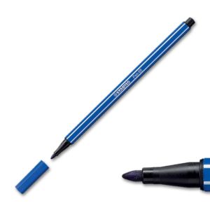 STABILO PEN 68 FEUTRE BLEU AZUR