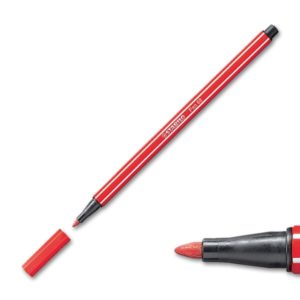 STABILO PEN 68 FEUTRE ROUGE FONCE