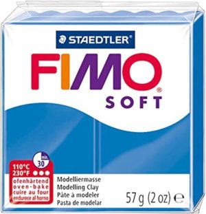 FIMO SOFT PAIN BLEU MENTHE