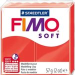 FIMO SOFT PAIN ROUGE CERISE