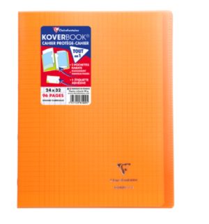 CLAIREFONTAINE CAHIER 24X32 96P SEYES KOVERBOOK