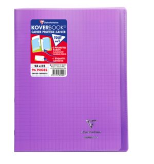 CLAIREFONTAINE CAHIER 24X32 96P SEYES KOVERBOOK