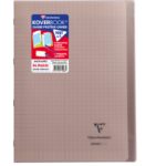 CLAIREFONTAINE CAHIER KOVERBOOK BLEU A4 96P SEYES