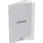 CAHIER POLYPRO BLEU 24X32 48P SEYES