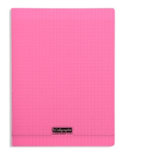 CAHIER POLYPRO BLEU 17X22 48P SEYES