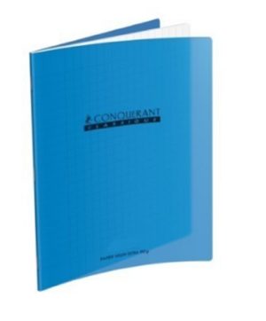 CAHIER POLYPRO BLEU A4 96P SEYES