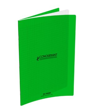 CAHIER POLYPRO VERT A4 96P SEYES