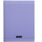 CAHIER POLYPRO BLEU 17X22 60P SEYES