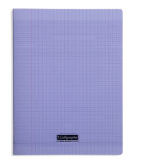 CAHIER POLYPRO BLEU 17X22 60P SEYES