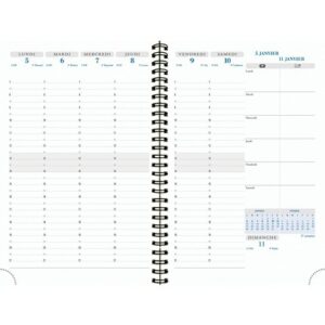 EXACOMPTA AGENDA 2025 HORIZONS 20 VISUEL SPIRALE