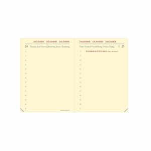 QUO VADIS AGENDA 2026 MINIDAY BLEU – Image 2