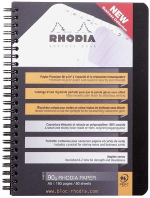 RHODIA ADDRESS BOOK A5 - Image 2