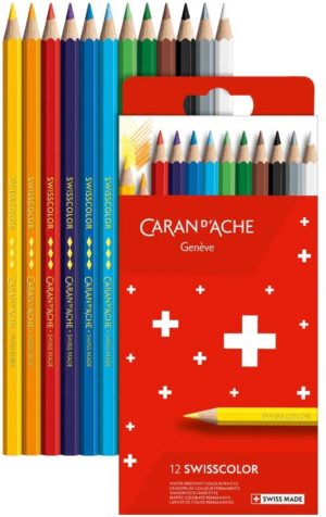 CARAN D'ACHE CRAYONS DE COULEUR SWISSCOLOR