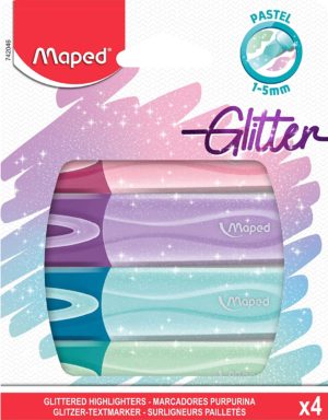 MAPED SURLIGNEURS GLITTER PASTEL