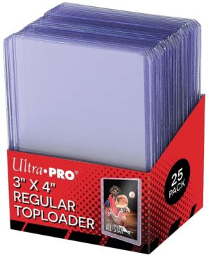 ULTRA PRO TOPLOADER CLEAR REGULAR