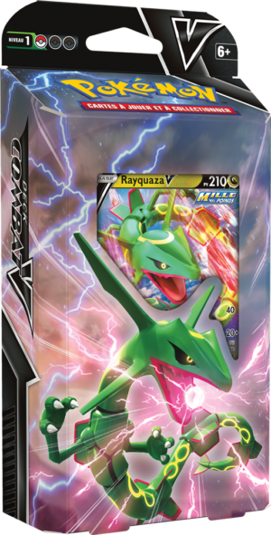 POKEMON KECK DE COMBAT RAYQUAZA V BRUYVERNE V EN ATTENTE DE QUANTITE – Image 2