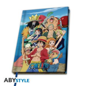 ABYSSE CORP ONE PIECE CARNET A5 EQUIPAGE LUFFY