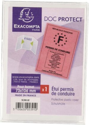 EXACOMPTA ETUI PERMIS DE CONDUIRE