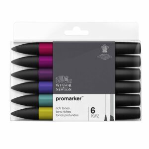 PROMARKER SET DE 6 FEUTRES TONS RICHES