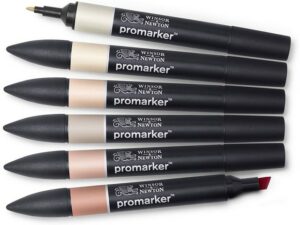 PROMARKER SET DE 6 FEUTRES TONS CHAIR - Image 2