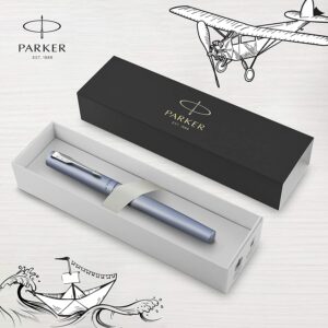 PARKER VECTOR XL STYLO PLUME BLEU ARGENTE - Image 2