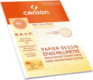 CANSON BLOC PAPIER MILLIMETRE