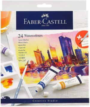 FABER CASTELL AQUARELLE TUBES /24