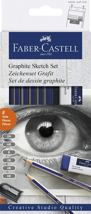 FABER CASTELL SET ESQUISSE AU CRAYON GRAPHITE