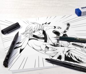 FABER CASTELL SET PITT ARTISTE PEN MANGAKA – Image 2