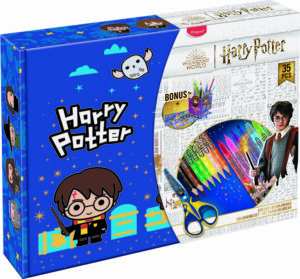 HARRY POTTER COFFRET COLORIAGE