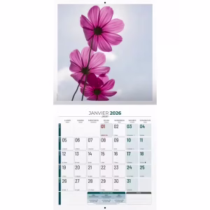 BOUCHUT CALENDRIER 2026 GM FLEURS – Image 2